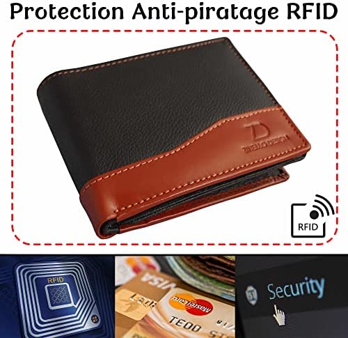 Portefeuille en Cuir pour Homme Livré dans un Coffret Cadeau avec Message Personnalisé pour Votre Fils. Porte Carte Bancaire, Porte Monnaie, Porte Feuille. Idée Cadeau Noel Anniversaire Fête des Pères Portefeuille en Cuir pour Homme Livré dans un Coffret Cadeau avec Message Personnalisé pour Votre Fils. Porte Carte Bancaire, Porte Monnaie, Porte Feuille. Idée Cadeau Noel Anniversaire Fête des Pères