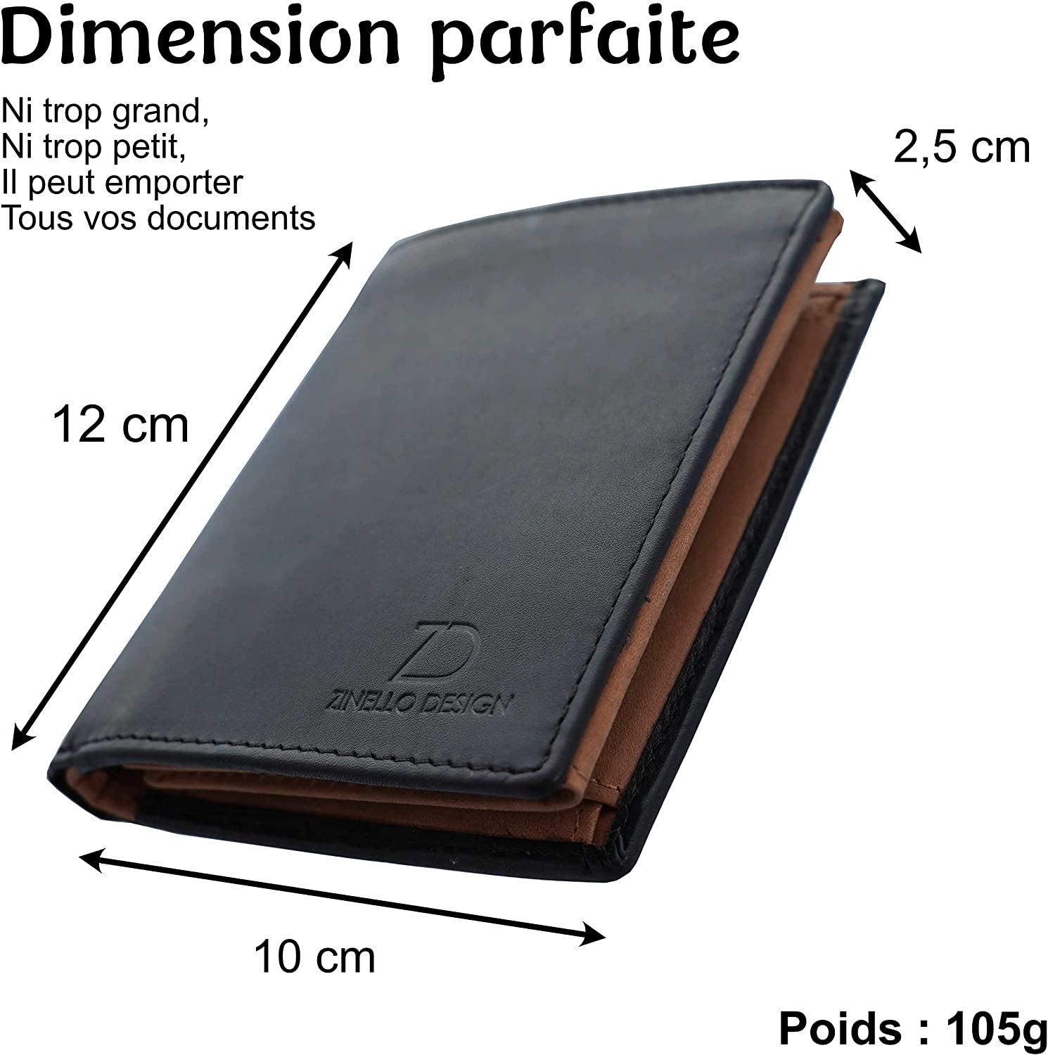 Portefeuille en Cuir pour Homme Livré dans un Coffret Cadeau avec Message Personnalisé. Porte Carte Bancaire, Porte Monnaie, Porte Feuille. Idée Cadeau Noel Anniversaire Fête des Pères Portefeuille en Cuir pour Homme Livré dans un Coffret Cadeau avec Message Personnalisé. Porte Carte Bancaire, Porte Monnaie, Porte Feuille. Idée Cadeau Noel Anniversaire Fête des Pères