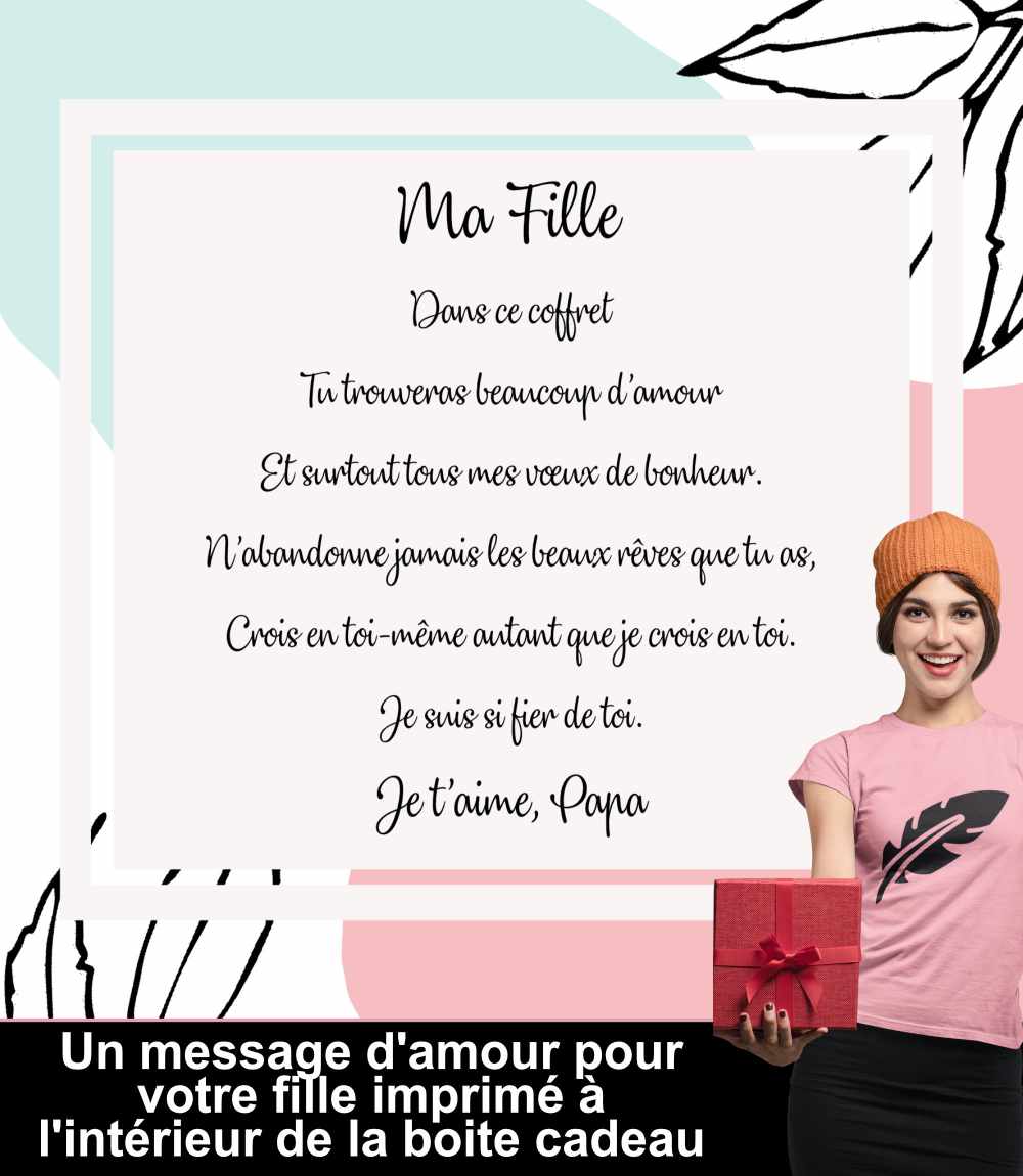 Coffret Cadeau Femme Soin Beauté Spa avec Message Personnalisé pour Offrir, Set de Démaquillage 7 produits Original et Utile, Idee Box Cadeau Bien Etre Anniversaire, Noel, Fete des Meres Coffret Cadeau Femme Soin Beauté Spa avec Message Personnalisé pour Offrir, Set de Démaquillage 7 produits Original et Utile, Idee Box Cadeau Bien Etre Anniversaire, Noel, Fete des Meres