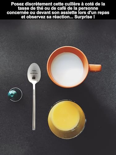 Cuillère avec Message « Joyeux Anniversaire », Idee Cadeau Original et Personnalisé pour l’anniversaire d’un proche. Cuillère à Café/Dessert avec son Coffret pour Offrir à un être cher Cuillère avec Message « Joyeux Anniversaire », Idee Cadeau Original et Personnalisé pour l’anniversaire d’un proche. Cuillère à Café/Dessert avec son Coffret pour Offrir à un être cher