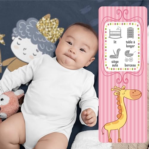 Zinello Design – Couverture Bébé en Microfibre Polaire Extra Doux 120x75cm avec Message d’Amour – Plaid de Naissance pour Bebe Fille ou Garcon avec Coffret Cadeau (Mon Petit Miracle – Garçon)