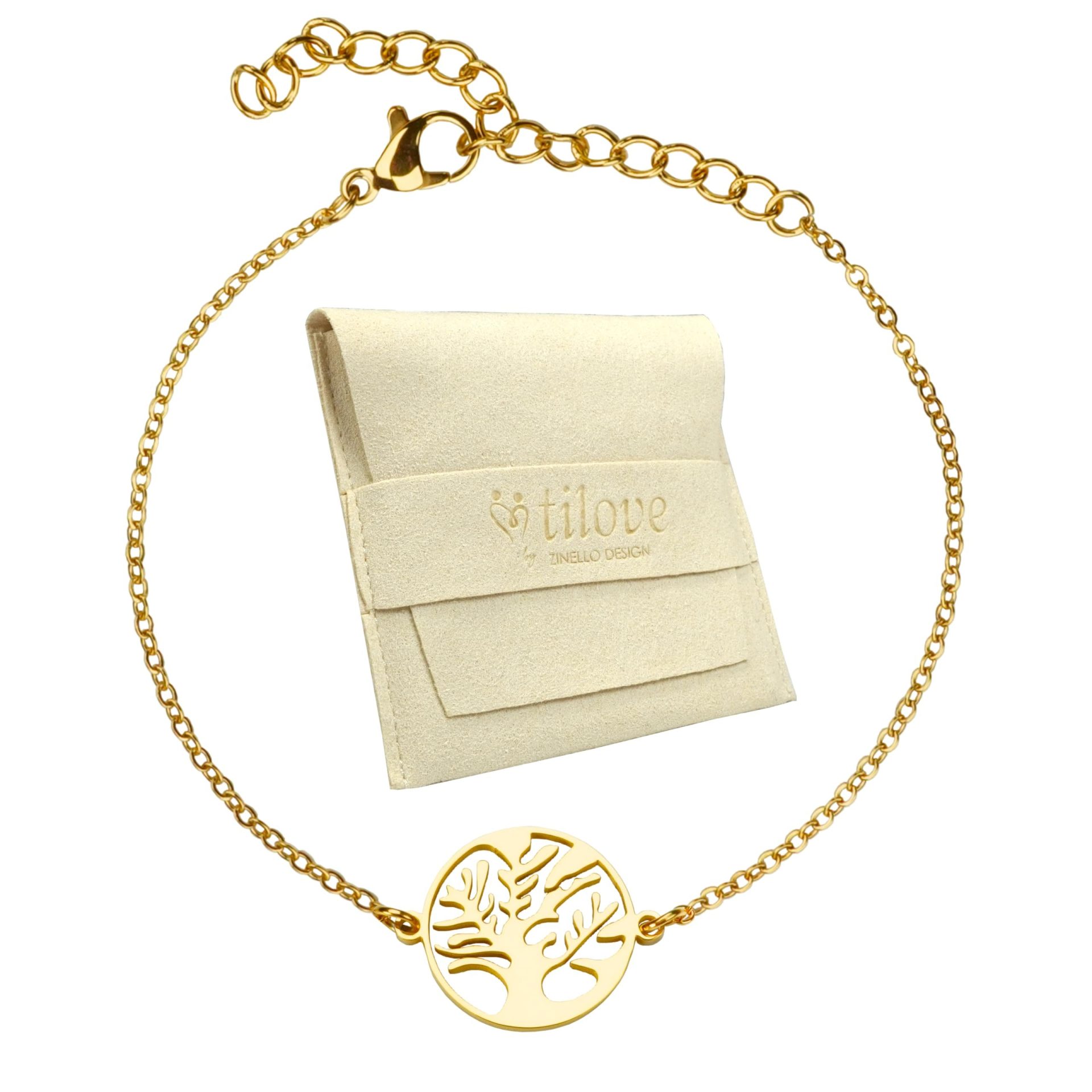 Bracelet Arbre de Vie en Acier Inoxydable