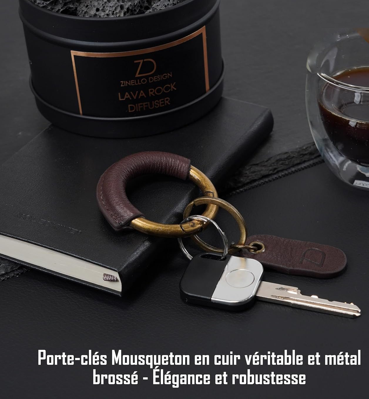 Porte Clef Mousqueton Rond en Cuir Véritable – Accessoire Élégant et Durable avec Anneau Solide – Idéal pour Homme et Femme – Coffret Cadeau Inclus – Cadeau Personnalisé Porte Clef Mousqueton Rond en Cuir Véritable – Accessoire Élégant et Durable avec Anneau Solide – Idéal pour Homme et Femme – Coffret Cadeau Inclus – Cadeau Personnalisé
