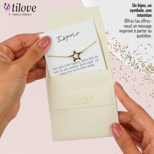 Bracelet Étoile en Acier Inoxydable Doré 2