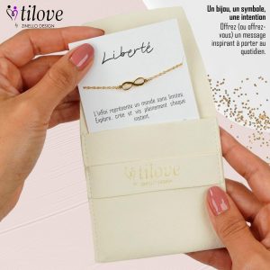 Bracelet Infini Femme Doré 2