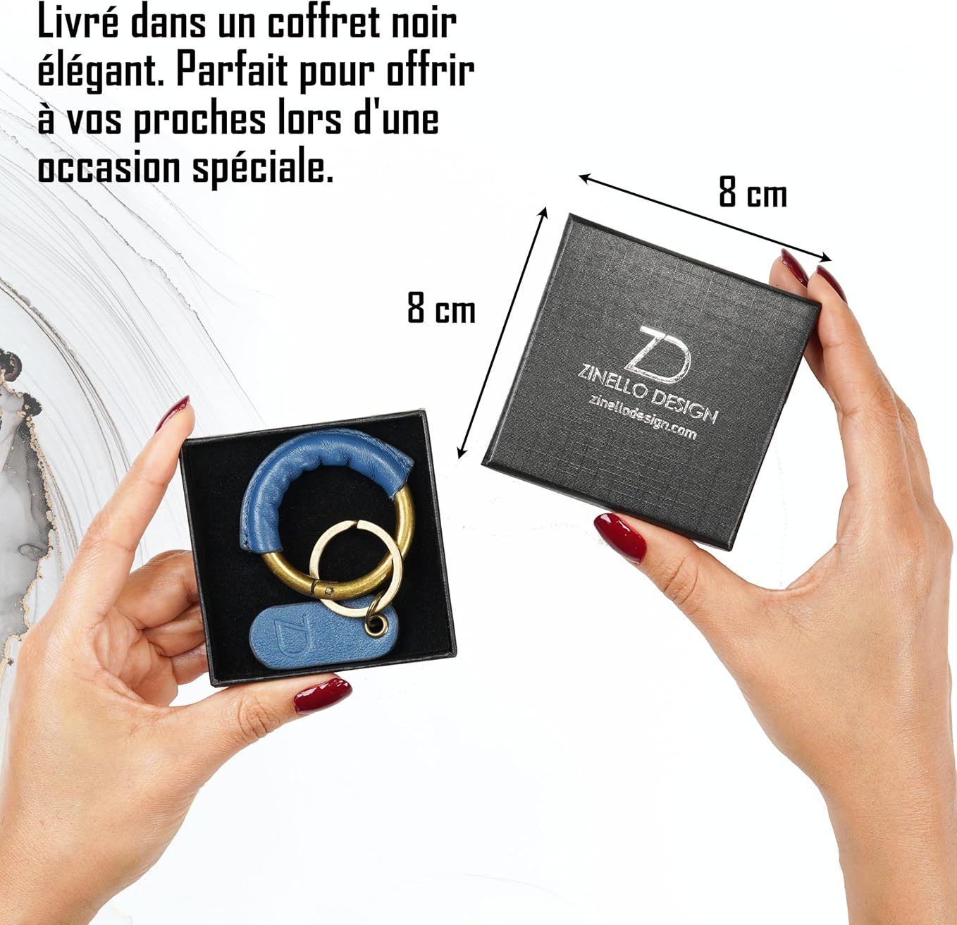 Porte Clef Mousqueton Rond en Cuir Véritable – Accessoire Élégant et Durable avec Anneau Solide – Idéal pour Homme et Femme – Coffret Cadeau Inclus – Cadeau Personnalisé Porte Clef Mousqueton Rond en Cuir Véritable – Accessoire Élégant et Durable avec Anneau Solide – Idéal pour Homme et Femme – Coffret Cadeau Inclus – Cadeau Personnalisé