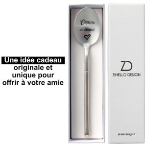 Cuillère Personnalisée Gravée Copine de Compet’ 3