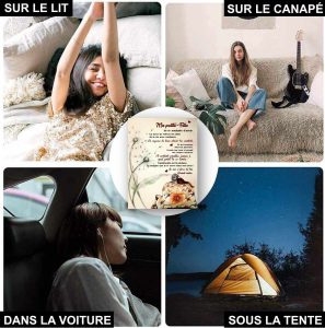 Plaid personnalisé pour petite fille de la part de grand-mère 6