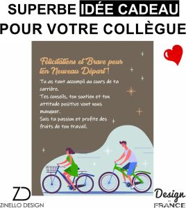 Plaid personnalisé pour départ à la retraite 2