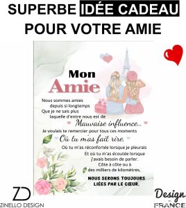 Plaid personnalisé pour son amie 2