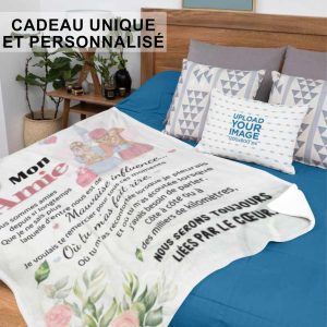 Plaid personnalisé pour son amie 4