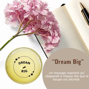 Bougie parfumée Dream big 4