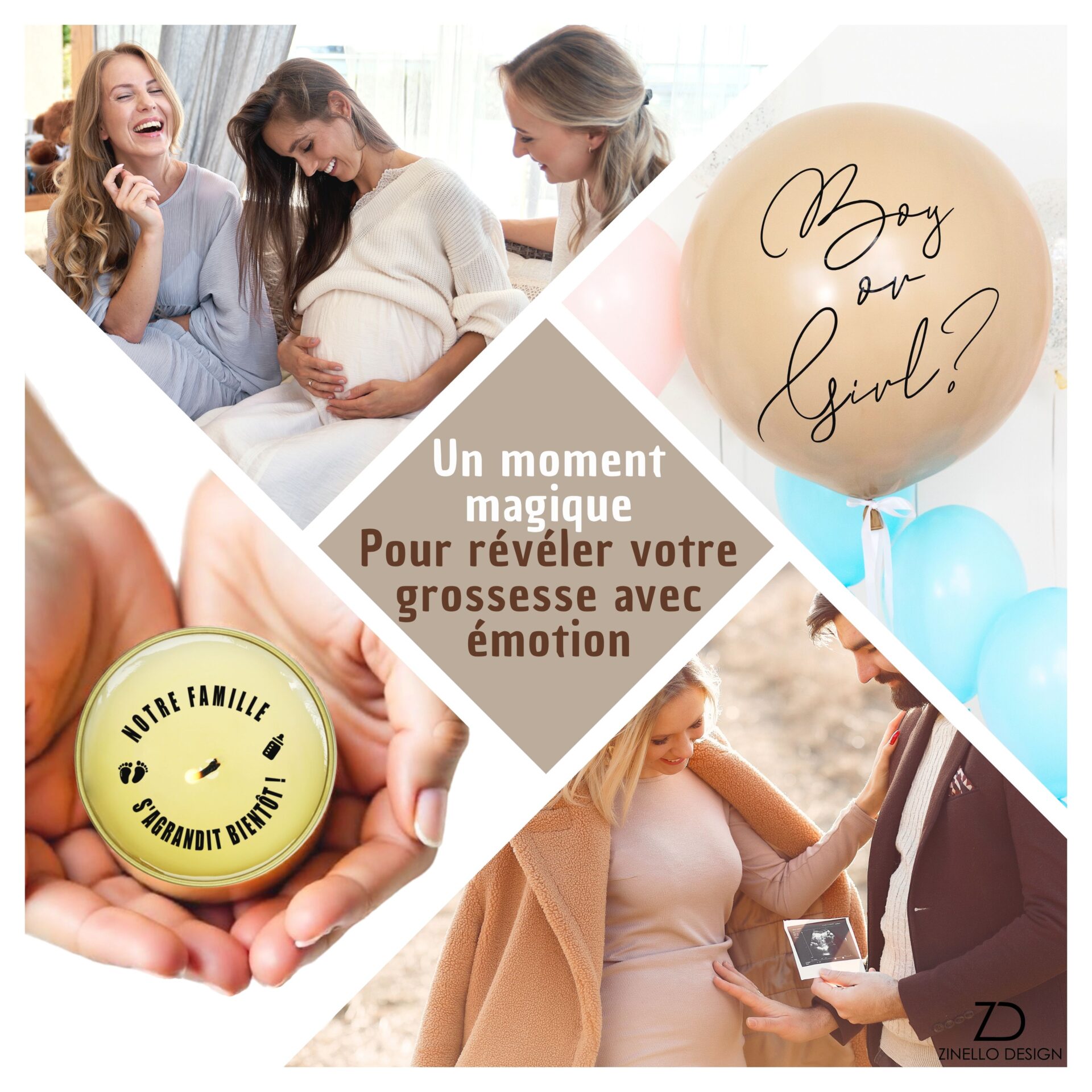 Lot de 4 Bougies Annonce Grossesse – Message Secret Révélé par la Flamme – Cadeau Papa Parrain Marraine Grand Parents Lot de 4 Bougies Annonce Grossesse – Message Secret Révélé par la Flamme – Cadeau Papa Parrain Marraine Grand Parents